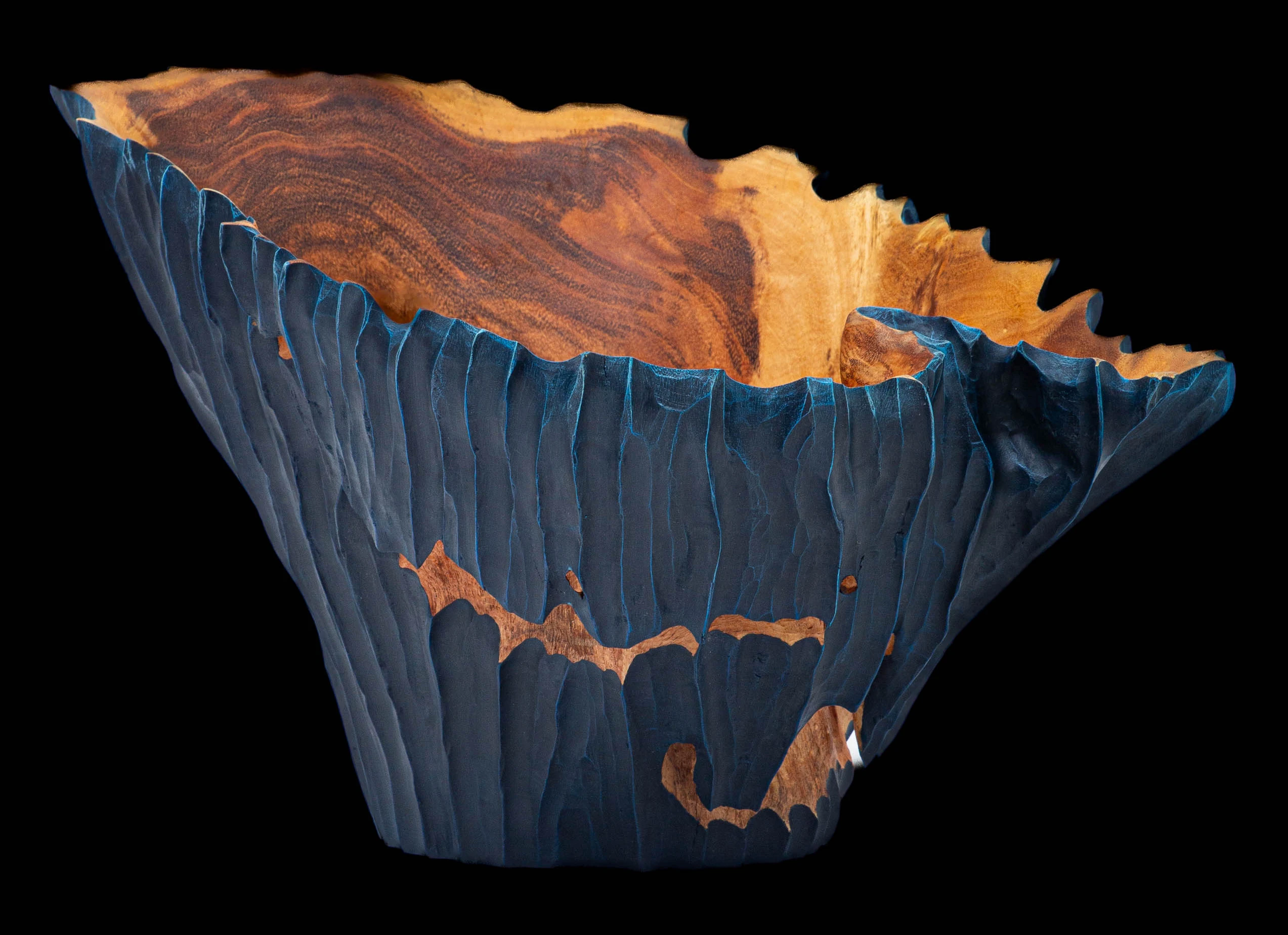 Abyssal - Escultura em madeira maciça artesanal do Patsu