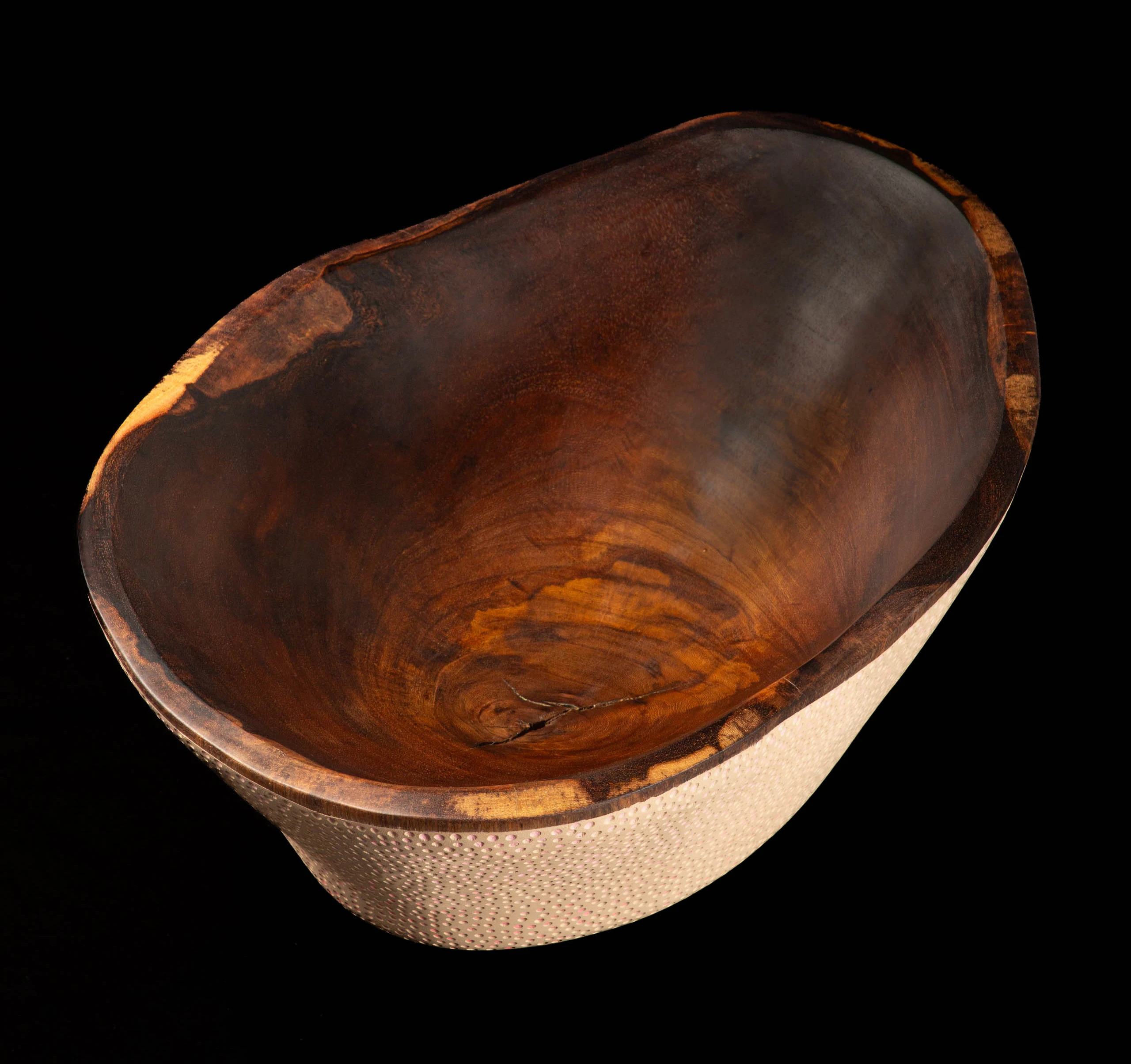 Vasca Fiorita - Escultura em madeira maciça artesanal do Patsu